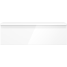Mexen Orio bathroom cabinet under the sink 80 cm with countertop, 1 drawer, white gloss - 91A10-08023-1-BFC00