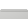 Mexen Orio bathroom cabinet under-sink 80 cm with countertop, 1 drawer, gray matte - 91A10-08023-1-BFC62