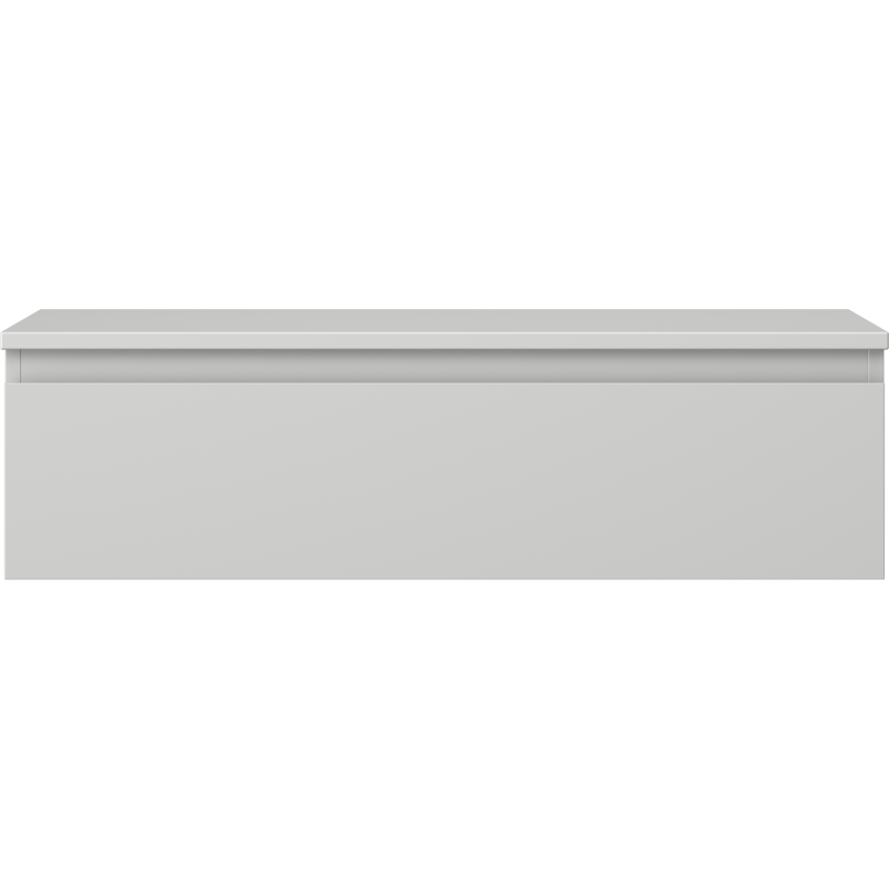 Mexen Orio bathroom cabinet under washbasin 90 cm with countertop, 1 drawer, grey matte - 91A10-09023-1-BFC62