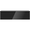 Mexen Orio bathroom cabinet under-sink 90 cm with countertop, 1 drawer, black gloss - 91A10-09023-1-BFC70