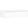 Mexen Orio 100 cm Bathroom Vanity Cabinet with Countertop, 1 Drawer, White Matte - 91A10-10023-1-BFC01