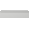 Mexen Orio bathroom cabinet with countertop 100 cm, 1 drawer, matte gray - 91A10-10023-1-BFC62
