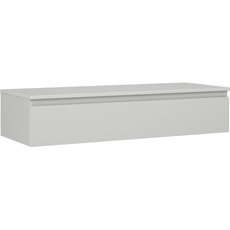 Mexen Orio 120 cm Bathroom Cabinet with Countertop, 1 Drawer, Gray Matt - 91A10-12023-1-BFC62