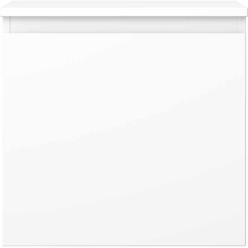 Mexen Orio bathroom cabinet under-sink 50 cm with countertop, 1 drawer, matte white - 91A10-05047-1-BFC01