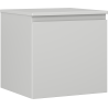 Mexen Orio bathroom cabinet for washbasin 50 cm with countertop, 1 drawer, gray matte - 91A10-05047-1-BFC62