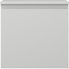 Mexen Orio bathroom cabinet for washbasin 50 cm with countertop, 1 drawer, gray matte - 91A10-05047-1-BFC62