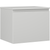 Mexen Orio bathroom cabinet under sink 60 cm with countertop, 1 drawer, matte gray - 91A10-06047-1-BFC62