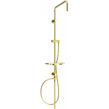 Mexen T shower column, Gold - 7939399-50