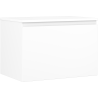 Mexen Orio bathroom cabinet under sink 70 cm with countertop, 1 drawer, white matte - 91A10-07047-1-BFC01