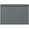 Mexen Orio bathroom cabinet under-sink 70 cm with countertop, 1 drawer, matte graphite - 91A10-07047-1-BFC66
