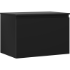 Mexen Orio bathroom cabinet for washbasin 70 cm with countertop, 1 drawer, matte black - 91A10-07047-1-BFC71