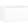 Mexen Orio bathroom cabinet with countertop 80 cm, 1 drawer, white matte - 91A10-08047-1-BFC01
