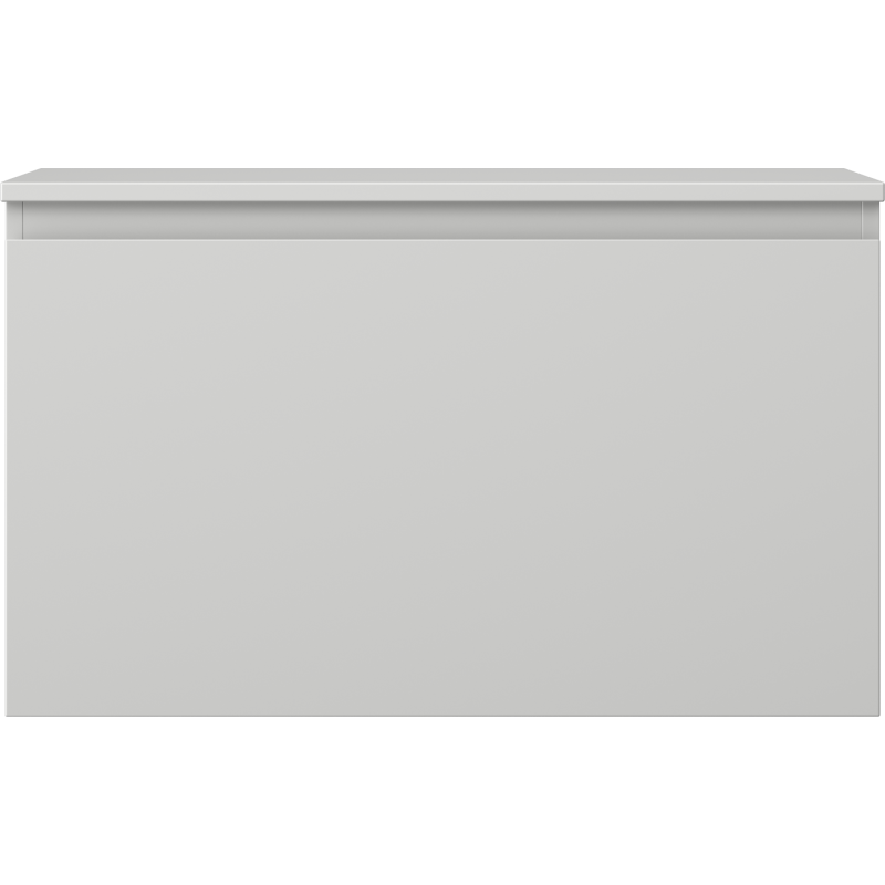 Mexen Orio bathroom cabinet 80 cm with countertop, 1 drawer, grey matte - 91A10-08047-1-BFC62