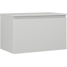 Mexen Orio bathroom cabinet under sink 80 cm with countertop, 1 drawer, matte gray - 91A10-08047-1-BFC62