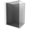 Mexen Kioto Walk-in Shower Screen 90 x 200 cm, Graphite 8 mm, Chrome - 800-090-101-01-40