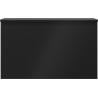 Mexen Orio bathroom cabinet under-sink 80 cm with countertop, 1 drawer, black matte - 91A10-08047-1-BFC71