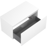 Mexen Orio bathroom cabinet under the sink 90 cm with countertop, 1 drawer, matte white - 91A10-09047-1-BFC01