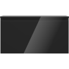 Mexen Orio bathroom cabinet for washbasin 90 cm with countertop, 1 drawer, black gloss - 91A10-09047-1-BFC70