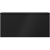 Mexen Orio 100 cm Under-Sink Bathroom Cabinet with Countertop, 1 Drawer, Matte Black - 91A10-10047-1-BFC71