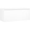 Mexen Orio bathroom cabinet under sink 120 cm with countertop, 1 drawer, white matte - 91A10-12047-1-BFC01