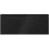Mexen Orio 120 cm Bathroom Cabinet with Countertop, 1 Drawer, Matte Black - 91A10-12047-1-BFC71