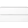 Mexen Orio bathroom cabinet 90 cm with countertop, 2 drawers, matt white - 91A10-09047-2-BFFC01