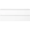 Mexen Orio bathroom cabinet for sink 120 cm with countertop, 2 drawers, matte white - 91A10-12047-2-BFFC01