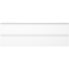 Mexen Orio bathroom cabinet for washbasins 140 cm with countertop, 2 drawers, white matte - 91A10-14047-2-BFFC01