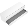 Mexen Orio bathroom cabinet for under-sink 160 cm with countertop, 2 drawers, white matte - 91A10-16047-2-BFFC01