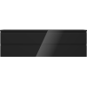 Mexen Orio bathroom cabinet with countertop 160 cm, 2 drawers, black gloss - 91A10-16047-2-BFFC70