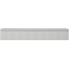 Mexen Rivel bathroom cabinet 160 cm with countertop, 1 drawer, grooved, matte gray - 91A20-16023-1-BFC62
