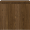 Mexen Rivel bathroom vanity cabinet 50 cm with countertop, 1 drawer, fluted, walnut - 91A20-05047-1-BFC86