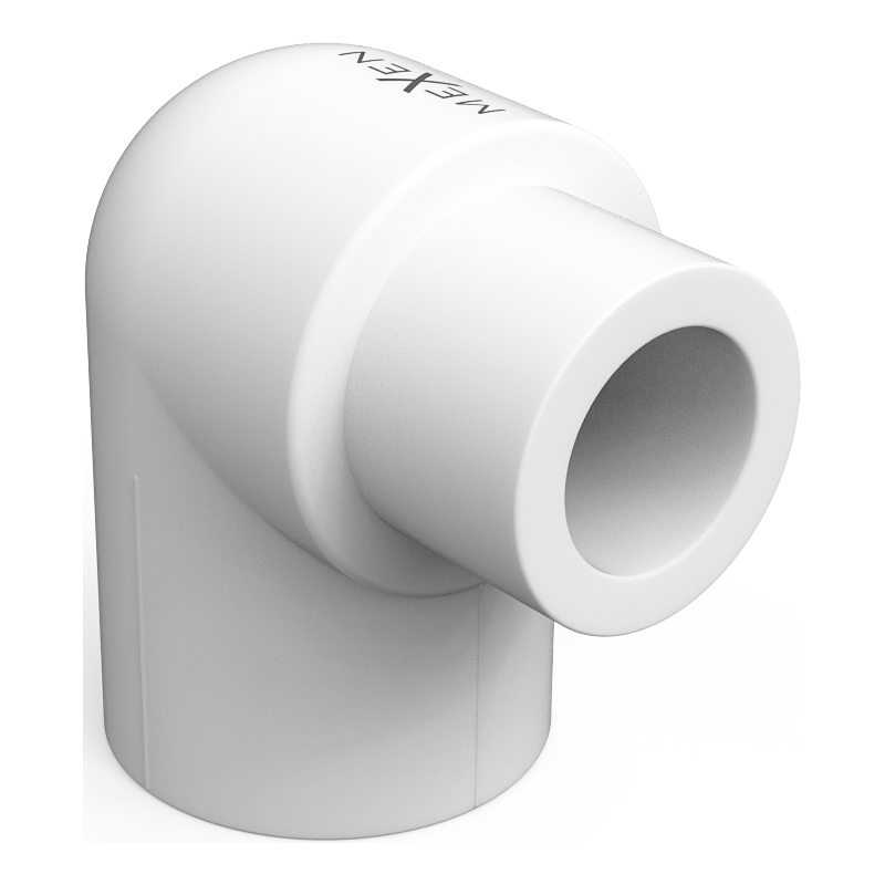 Mexen PPR welded elbow 90° for PPR pipes 20 x 20, PN25 - W97335-2020-00