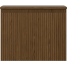 Mexen Rivel bathroom vanity cabinet 60 cm with countertop, 1 drawer, grooved, walnut - 91A20-06047-1-BFC86