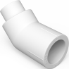 Mexen PPR Elbow 45° Welded for PPR Pipes 25 x 25, PN25 - W97336-2525-00