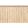 Mexen Rivel bathroom cabinet with countertop, 1 drawer, fluted, oak - 91A20-08047-1-BFC81