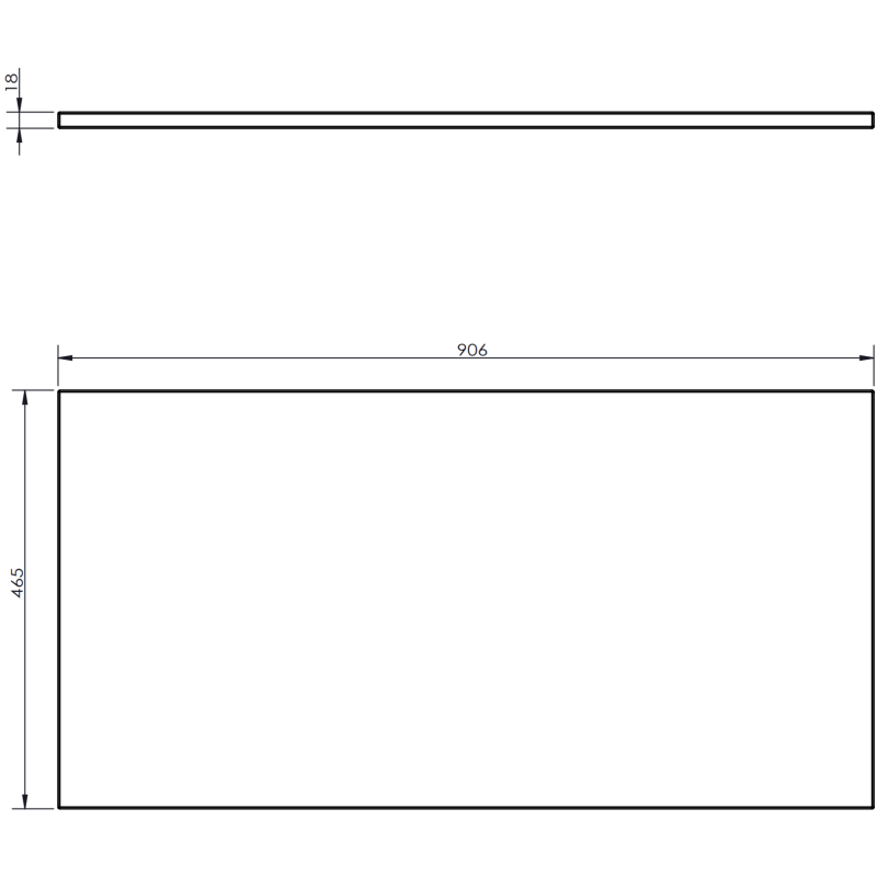 Mexen Rivel bathroom cabinet for washbasin 90 cm with countertop, 1 drawer, grooved, matte grey - 91A20-09047-1-BFC62