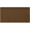 Mexen Rivel bathroom cabinet under the sink 100 cm with countertop, 1 drawer, grooved, walnut - 91A20-10047-1-BFC86