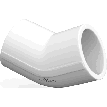 Mexen PPR 45° Welded Elbow for PPR Pipes 50 x 50, PN20 - W97337-5050-00