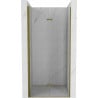 Mexen Lima 80 cm Folding Shower Doors, Transparent, Gold - 856-080-000-50-00