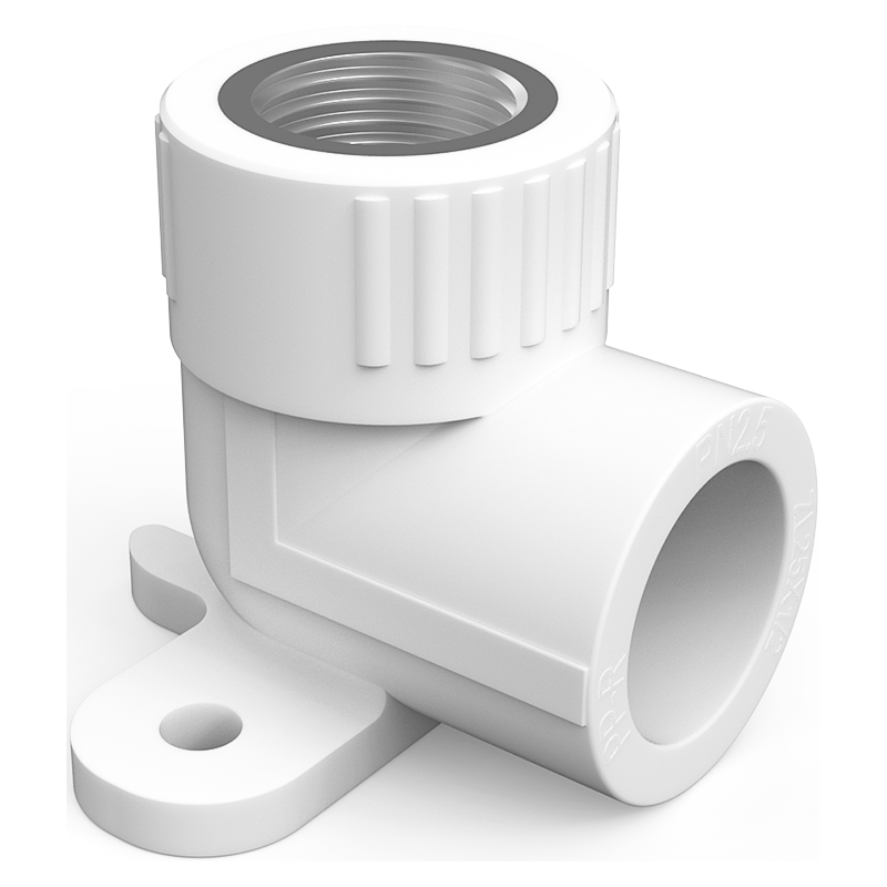 Mexen PPR elbow with welded bracket for PPR pipes 20 x 3/4 FF - W97340-2034F-00