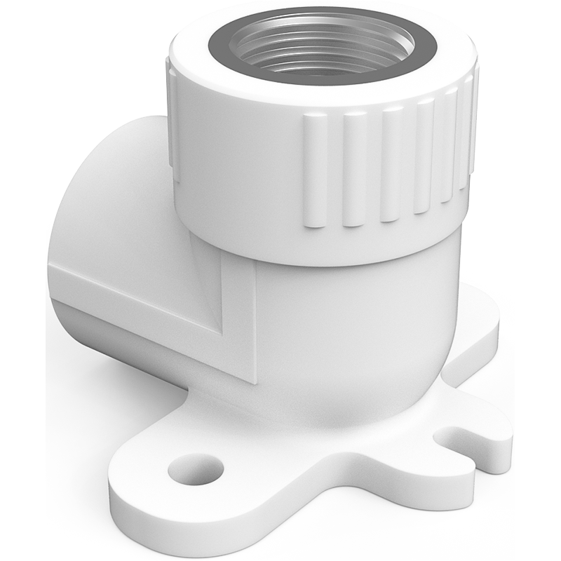 Mexen PPR elbow with welded bracket for PPR pipes 20 x 3/4 FF - W97340-2034F-00