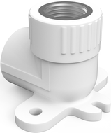 Mexen PPR Elbow with Welded Bracket for PPR Pipes 25 x 1/2 GW - W97340-2512F-00