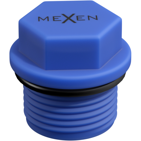 Mexen PPR short test plug 1/2 GZ blue - W97343-12-00