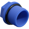 Mexen PPR short cap for test 1 GZ blue - W97343-10-00