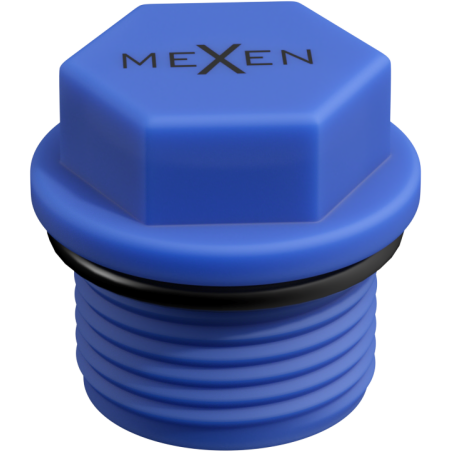 Mexen PPR short cap for test 1 GZ blue - W97343-10-00