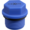 Mexen PPR short cap for test 1 GZ blue - W97343-10-00
