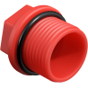 Mexen PPR short test plug 1 GZ red - W97343-10-01