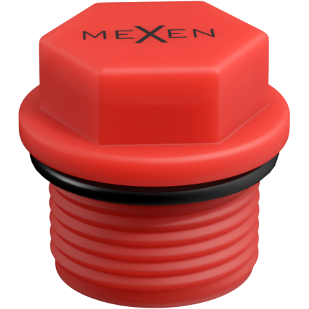 Mexen PPR short test plug 1 GZ red - W97343-10-01
