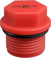Mexen PPR short test cap 1 GZ red - W97343-10-01